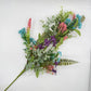 27"L Greenery Spray with Green Speckled Eggs and Leaves, Spring Greenery Stem, Easter Greenery Floral Bush with Leaves and Eggs, HE7276