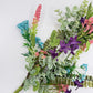 27"L Greenery Spray with Green Speckled Eggs and Leaves, Spring Greenery Stem, Easter Greenery Floral Bush with Leaves and Eggs, HE7276