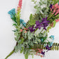 27"L Greenery Spray with Green Speckled Eggs and Leaves, Spring Greenery Stem, Easter Greenery Floral Bush with Leaves and Eggs, HE7276