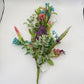 27"L Greenery Spray with Green Speckled Eggs and Leaves, Spring Greenery Stem, Easter Greenery Floral Bush with Leaves and Eggs, HE7276