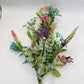27"L Greenery Spray with Green Speckled Eggs and Leaves, Spring Greenery Stem, Easter Greenery Floral Bush with Leaves and Eggs, HE7276