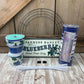 Blueberry Thin Wreath Kit, DIY Mesh Wreath Kit, Do It Yourself Everyday Wreath, Farmers Market Blueberries Front Door Decor, Door Decoration