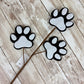 Dog Wreath Kit, "Dogs Welcome, People Tolerated" Sign, Black Red and White Dog Themed Decor, Make Your Own Dog Wreath Kit, Dog Mom Dad Gift