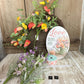 Beginner Grapevine Kit WITH VIDEO, Love Grows Here Floral Wreath Kit, Spring Easy DIY Wall Decoration, Grapevine Floral and Ribbon Bundle