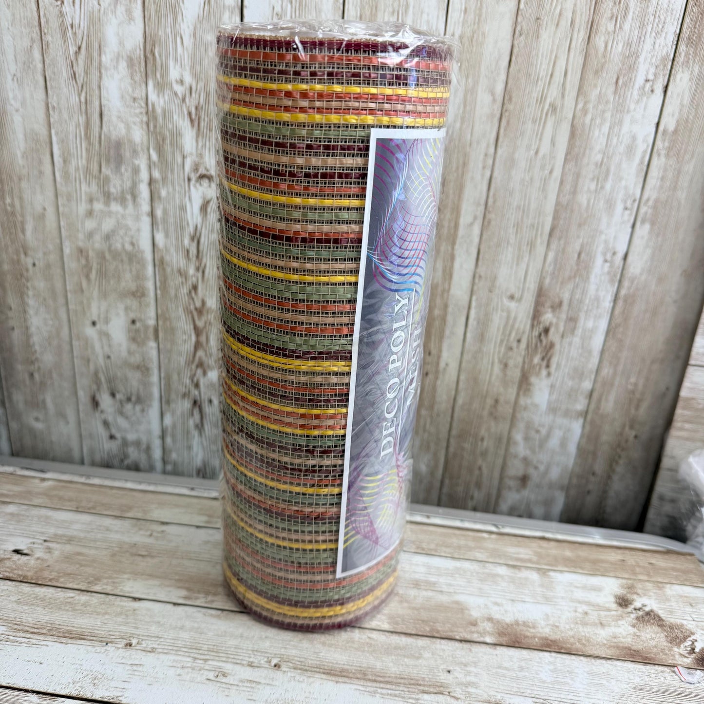 Fall Pumpkin Wreath Kit, Thin Fall Wreath Kit, Autumn Splendor Stacked Pumpkin Wreath Kit, Fall Beige and Orange Ribbon Mesh and Sign Bundle
