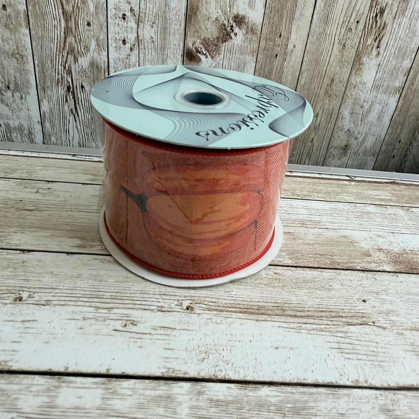 Fall Pumpkin Wreath Kit, Thin Fall Wreath Kit, Autumn Splendor Stacked Pumpkin Wreath Kit, Fall Beige and Orange Ribbon Mesh and Sign Bundle