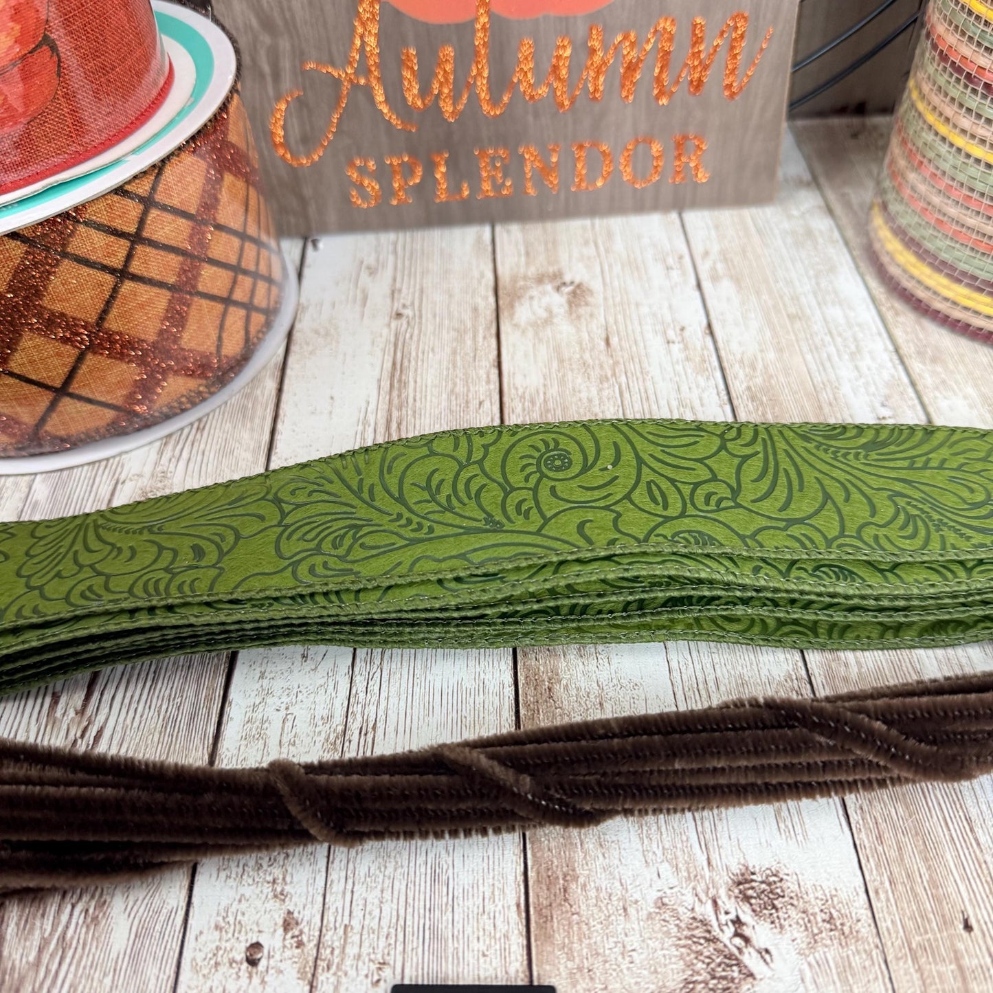 Fall Pumpkin Wreath Kit, Thin Fall Wreath Kit, Autumn Splendor Stacked Pumpkin Wreath Kit, Fall Beige and Orange Ribbon Mesh and Sign Bundle