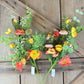 Beginner Grapevine Kit WITH VIDEO, Love Grows Here Floral Wreath Kit, Spring Easy DIY Wall Decoration, Grapevine Floral and Ribbon Bundle