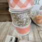 Spring Thin Wreath Kit, Love Grows Here Wreath Kit, Spring Easy DIY Wall Decoration, Beginner Front Door Decor Kit, Floral and Ribbon Bundle