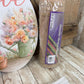 Spring Thin Wreath Kit, Love Grows Here Wreath Kit, Spring Easy DIY Wall Decoration, Beginner Front Door Decor Kit, Floral and Ribbon Bundle
