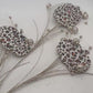 Fall Leopard Print Pumpkin Spray: 27" Wreath Embellishment